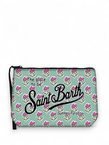 Pochette Saint Barth Aline Donna - Verde