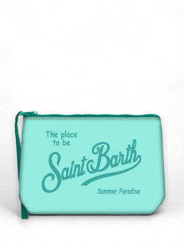 Pochette Saint Barth Aline Donna - Verde menta