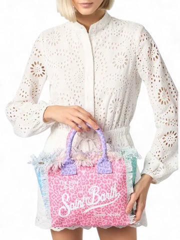 Borsa Saint Barth Colette Donna - PASTEL LEOPARD COL