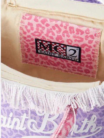 Borsa Saint Barth Colette Donna - PASTEL LEOPARD COL