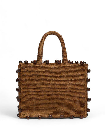 Borsa Saint Barth Colette Donna - Marrone