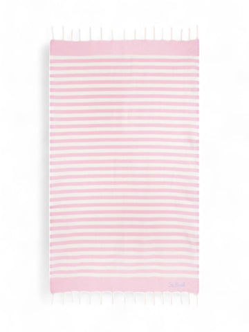 Telo mare Donna - Bianco/rosa