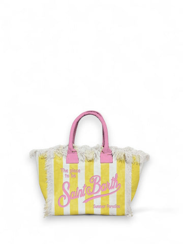 Borsa a tracolla Donna - Giallo/beige