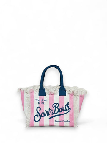 Borsa a tracolla Donna - Rosa/panna