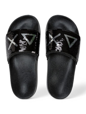 Ciabatte Donna - Nero/argento