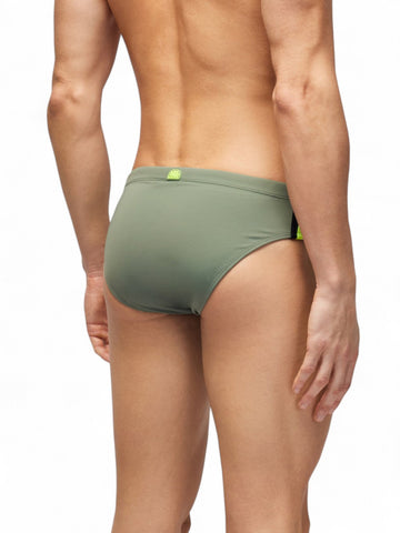 Costume slip Uomo - Verde