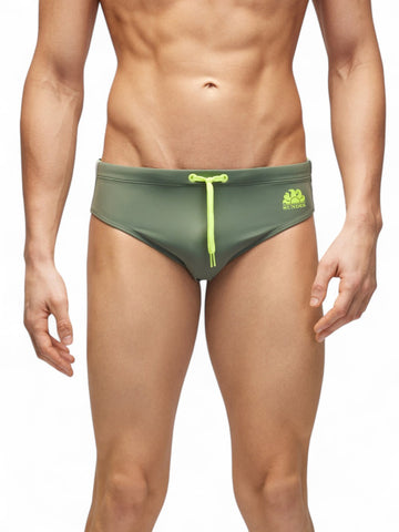 Costume slip Uomo - Verde