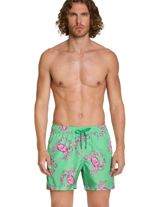 4Giveness Short Corto Mare - Costumi Uomo - Verde