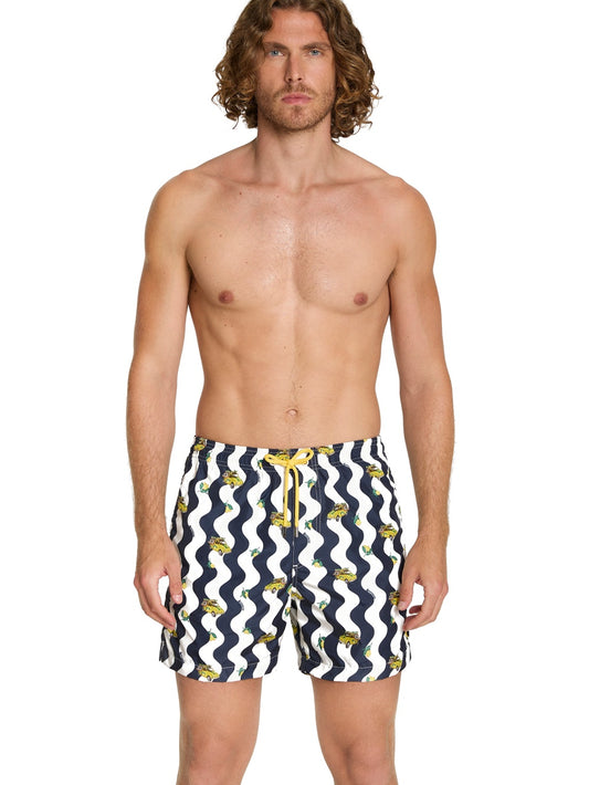 4Giveness Short Corto Mare - Costumi Uomo - Blu