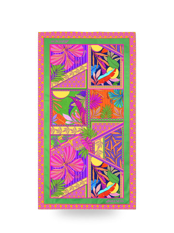 4Giveness Telo Mare Pop Foulard - Accessori Mare Unisex - Var. Unica