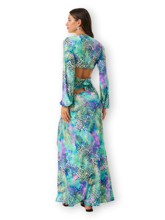 4Giveness Gonna Lunga Patch Animalier - Gonne Donna - Var. Unica