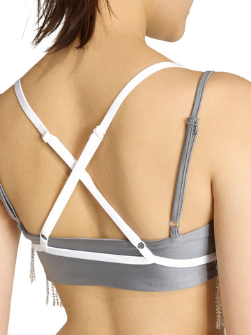 Adidas Bralet Set - Completo Donna - Grigio
