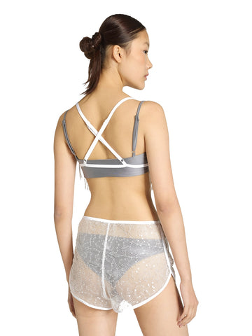 Adidas Bralet Set - Completo Donna - Grigio