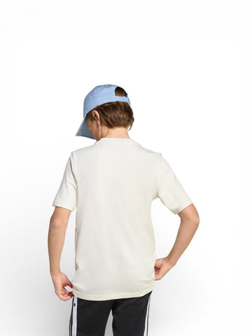 Adidas Tee - T-Shirt Bambino - Bianco
