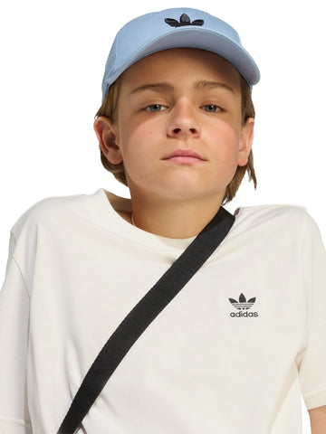 Adidas Tee - T-Shirt Bambino - Bianco