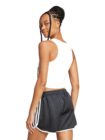 Adidas ESS Rib Tank - T-Shirt Donna - Bianco
