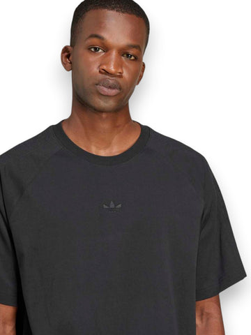 Adidas P ESS Tee Black - T-Shirt Uomo - Nero