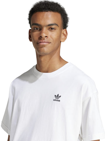 Adidas Ess Os Tee - T-Shirt Uomo - Bianco