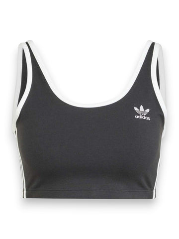 Adidas 3s Bra Top - T-Shirt Donna - Nero