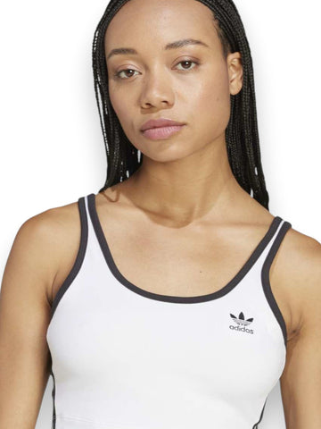 Adidas 3s Bra Top - T-Shirt Donna - Bianco