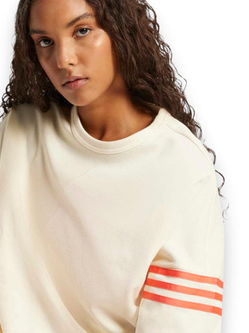 Adidas Neucl Tee - T-Shirt Donna - Beige