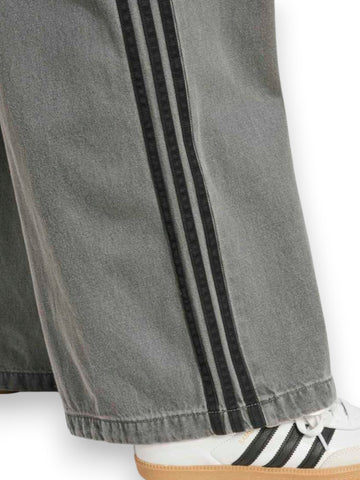 Adidas Denim Wide Pant - Pantaloni Donna - Grigio