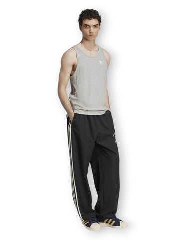 Adidas ESS Tank Mgreyh/white - T-Shirt Uomo - Grigio