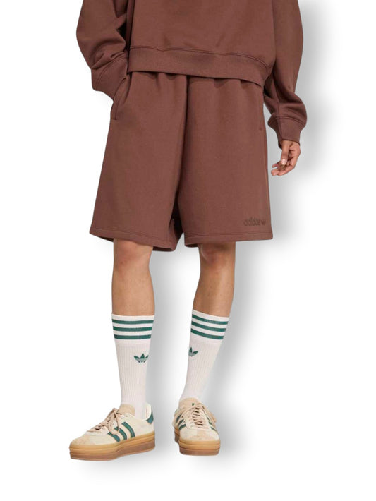Adidas ESS Lin Shorts - Shorts Donna - Marrone