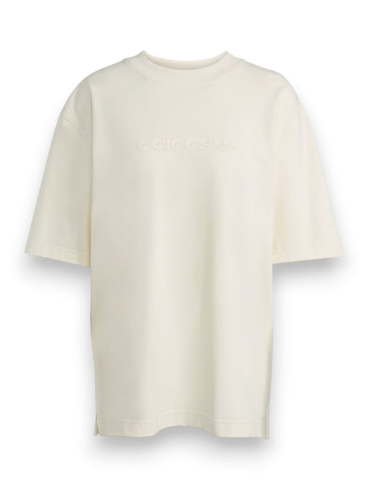 Adidas ESS Lin Tee Os - T-Shirt Donna - Beige