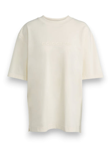 Adidas ESS Lin Tee Os - T-Shirt Donna - Beige