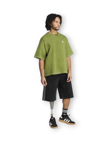 Adidas Essentials Tee - T-Shirt Uomo - Verde