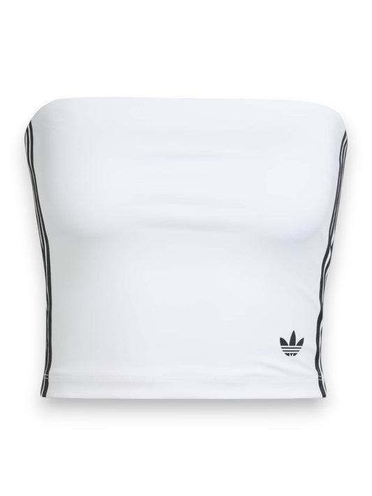 Adidas 3s Tube Top - T-Shirt Donna - Bianco