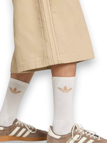 Adidas Fb Utility Jort - Shorts Donna - Beige