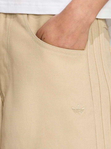 Adidas Fb Utility Jort - Shorts Donna - Beige