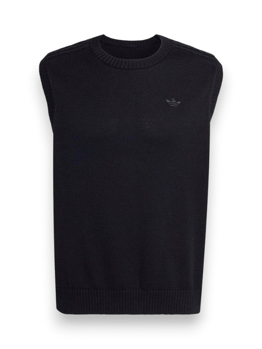 Adidas P Ess Knit Vest - Gilet Uomo - Nero