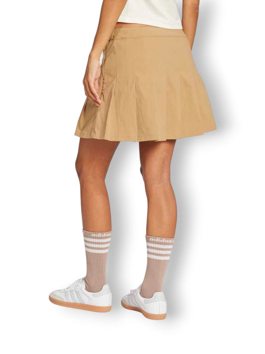 Adidas Pleated Skirt - Gonna Donna - Beige