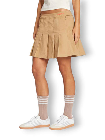 Adidas Pleated Skirt - Gonna Donna - Beige