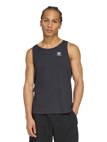 Adidas ESS Tank Black/white - T-Shirt Uomo - Nero