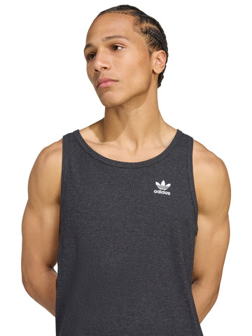 Adidas ESS Tank Black/white - T-Shirt Uomo - Nero