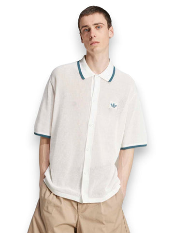 Adidas Knitted Shirt - Camicie Uomo - Multicolore