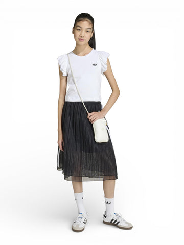 Adidas Slim T-Shirt - T-Shirt Bambino - Bianco
