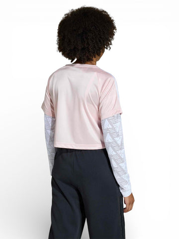 Adidas Lo Longsleeve - T-Shirt Bambino - Multicolore