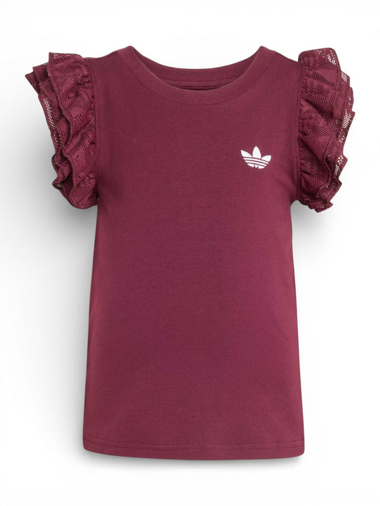 Adidas C Short Tee Set - Completo Bambino - Rosso