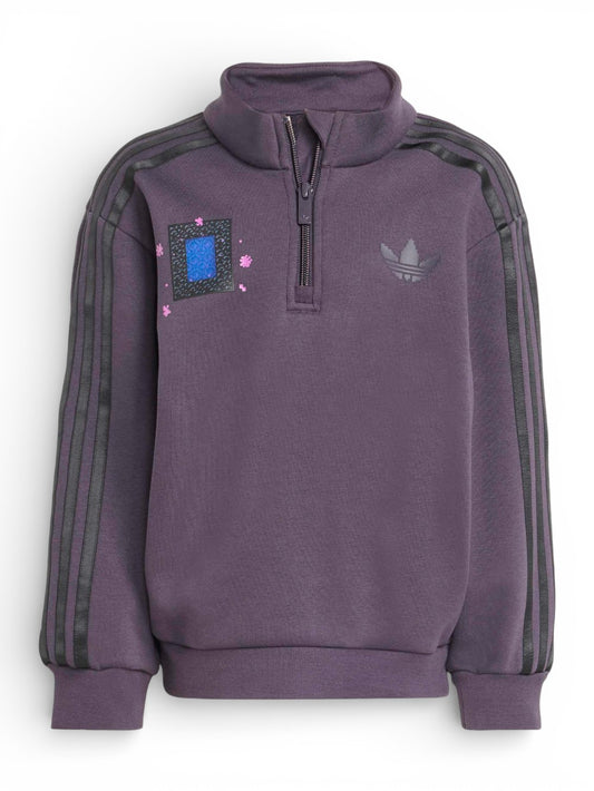 Adidas Lo Crew Set - Completo Bambino - Viola