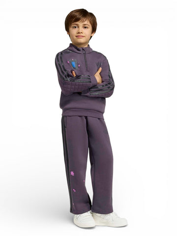 Adidas Lo Crew Set - Completo Bambino - Viola