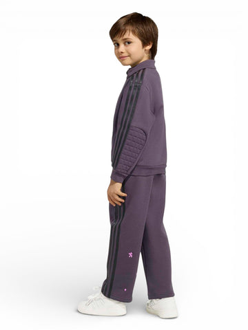 Adidas Lo Crew Set - Completo Bambino - Viola