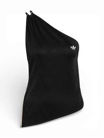 Adidas Rouched Top - T-Shirt Donna - Nero