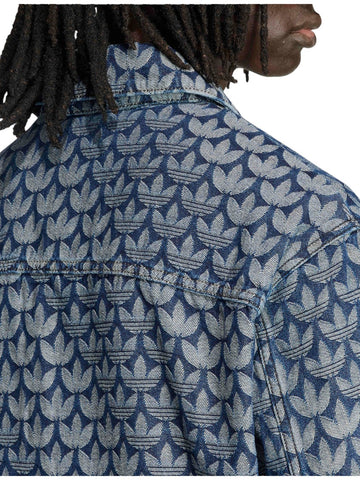 Adidas Monogram Shi - Camicie Uomo - Blu