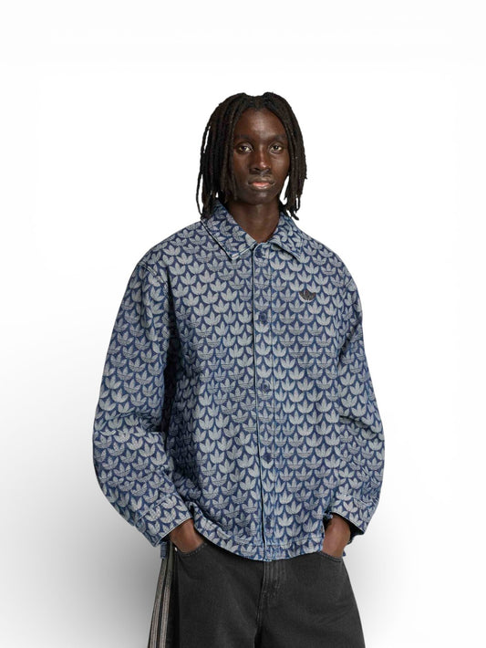 Adidas Monogram Shi - Camicie Uomo - Blu