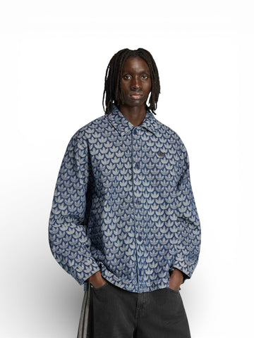 Adidas Monogram Shi - Camicie Uomo - Blu